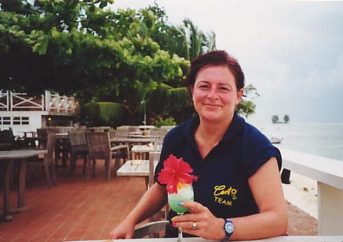 Chef @ Cocktail (La Digue Island, Seychellen)